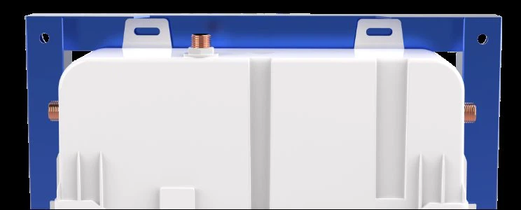 wall hung frame and cistern