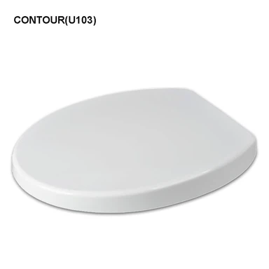 Slow Close Quick Tso Lub Toilet Rooj