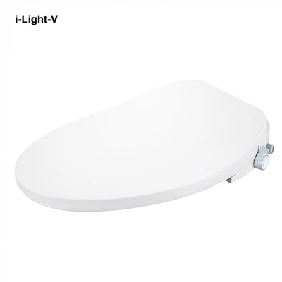 Round Bidet Toilet Seat Nrog Tshuab ziab khaub ncaws