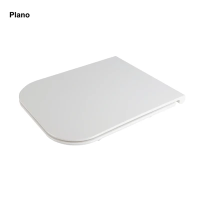 Square Toilet Seat Soft Kaw Sab saum toj Kho